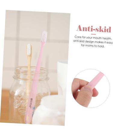 KALLORY Portable Soft Bristle Camping Toothbrush | Travel Tooth Care for Adults & Pregnant Women | Non-Slip Design & Flossers - Buy Online on GoSupps.com