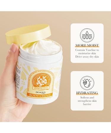 BIOAQUA Osmanthus Body Cream - Deep Nourishing Hydrating Moisturizer 260g | Effective Skin Care for All Skin Types - International Shipping Available - Buy Online on GoSupps.com