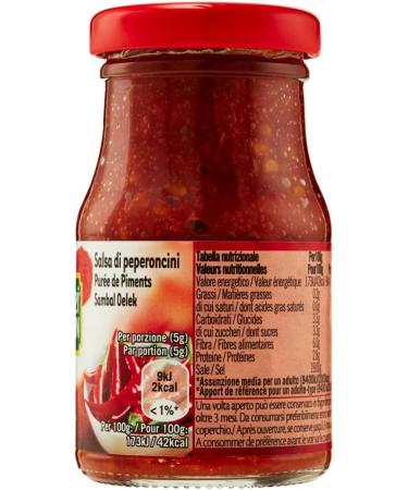  Italian Gourmet E.R. Suzi Wan Pepperoni Salsa chili sauce hot chili sauce spicy sauce ideal for typical oriental dishes 100g jar + 400g can - Buy Online on GoSupps.com