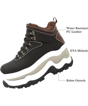 XZTYGY Men's Slip Resistant Hiking Boots - Size 11.5 Black - Buy Online on GoSupps.com