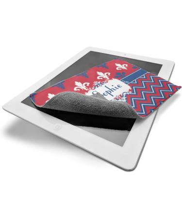 Personalized Patriotic Fleur de Lis Microfiber Screen Cleaner | YouCustomizeIt - International Shipping Available - Buy Online on GoSupps.com