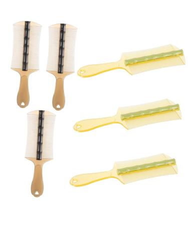 6 pi ces Peigne Anti-poux Double Face Dents Fines pour Gar on Fille et Adultes Lot de Peignes Verts et Noirs Plastique pais limination des Lentes et Pellicules et Adapt Aux