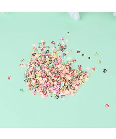 FRCOLOR 3000 Pieces Nail Art 3D Fruit & Christmas Slime Slices - Craft and Face Decoration Supply - Buy Online on GoSupps.com