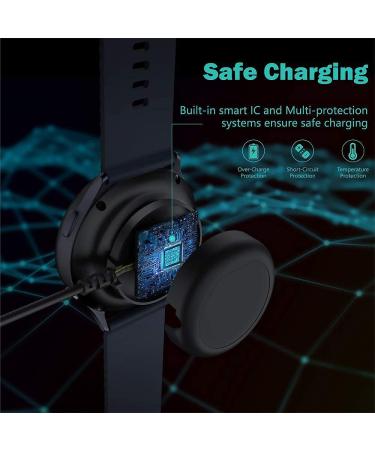 Galaxy Watch 5/4/3 Charger EMallee USB A Charging Dock for Samsung Galaxy Watch5 Pro Watch4 Classic Watch3 Active Active2 Accessories 2 Pack - Buy Online on GoSupps.com