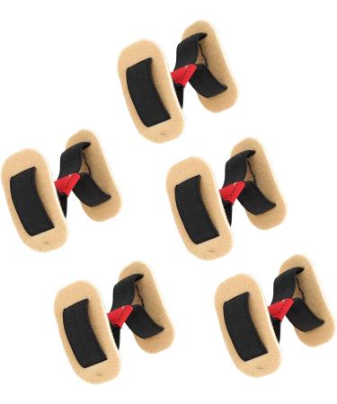 5PCS Big Toe Strap & Bunion Corrector - Stretchy Separator Bands for Valgus Correction & Foot Training - Buy Online on GoSupps.com