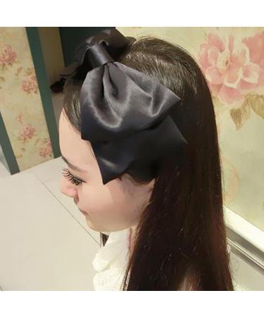 amangul Elegant Satins knot Headband Party Hairhoop Fashion Lady Headpiece Costume Accessories Female Formal Wear Headdress(Navy Blue) - Buy Online on GoSupps.com