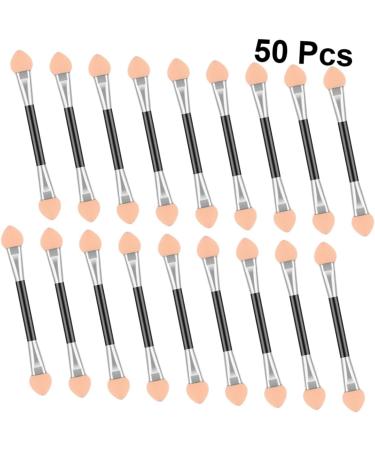 FOMIYES 50pcs Makeup Applicators Eyeshadow Brush Sponge Eyeshadow Makeup Brush Eye Shadow Stick Sponge Head - Buy Online on GoSupps.com