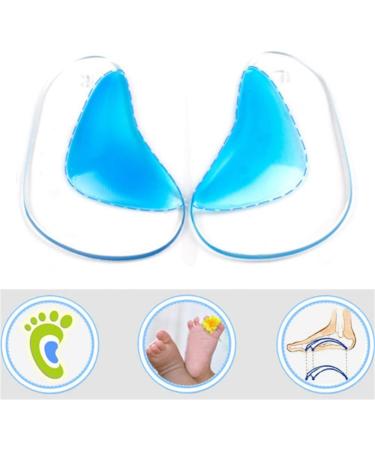 Lucktao Children Orthotic Insole Flatfoot Corrector Gel Inserts (L Size 9.5cm) - 2 Pairs for Arch Pain Support | Kids (3-5 Years) - Pack of 2 - Buy Online on GoSupps.com