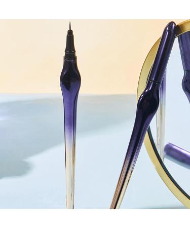 Waterproof Eyeliner | Quick-Drying Long-Lasting Liquid Waterproof Eyeliner Cotton Tip | Non-fading Liquid Eyeliner Smudge Resistant Eye Liners for Women Girls - Buy Online on GoSupps.com