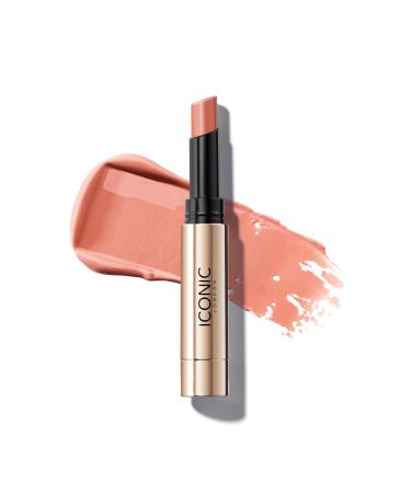 ICONIC LONDON Melting Touch Lip Balm | Hydrating Lip Balm Non Sticky Sheer Wash of Colour Cruelty Free Vegan Makeup 3 mL / 0.10 Fl Oz Undone