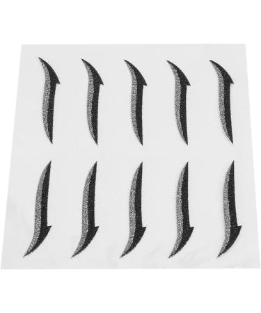 Stickers Colorful Reusable Waterproof Self Adhesive Stickers Suitable for Weddings and Dances (Silver) - Buy Online on GoSupps.com