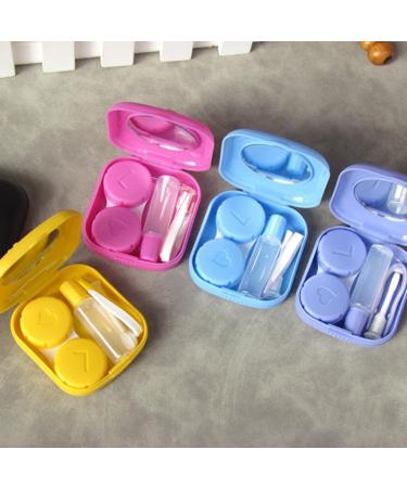 Watermelon Contact Lens Case Set - Portable Travel Etui with Tweezers Solution Bottle & Mirror - Buy Online on GoSupps.com
