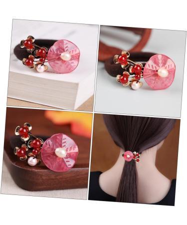 LALAFINA Hair Tie Retro Chinese Hair Ropes Scrunchie Holder Hair Decorations Ponytail Hair Ropes Hair Jewels for Women Chinese Decor Hair Bands Original Design Decorate - Buy Online on GoSupps.com