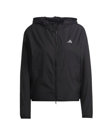 adidas Women's Run It Windbreaker Windbreaker S Black