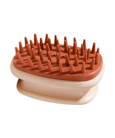 Sharplace 2x manual head scalp massage brush hair washers deep cleaning shampoo brush hair scalp massage device for hotel and at home