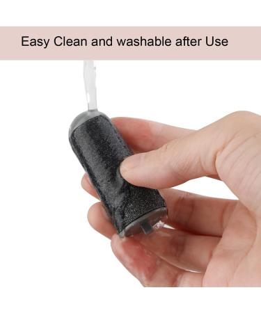 5 Pack Black Coarse Replacement Roller Refills for Finishing Touch Flawless Pedi Electric Tool - Includes Cleaning Brush | 5 Count - Buy Online on GoSupps.com