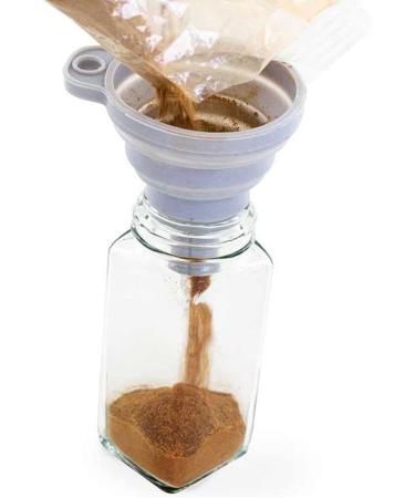 Spice Powder Bottle + Funnel + Ground Coriander 40g - Buy Online on GoSupps.com