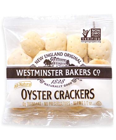 Westminster Bakers All Natural Crackers, Oyster, 0.5 Ounce (pack of 75)