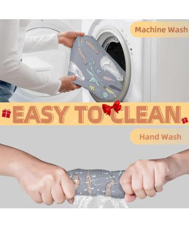 Fall Bear Fox Bunny Beard Bib Apron - Non-Stick Waterproof Hair Catcher for Men | Grooming Cape with Suction Cups | Perfect Gifts for Men - Buy Online on GoSupps.com