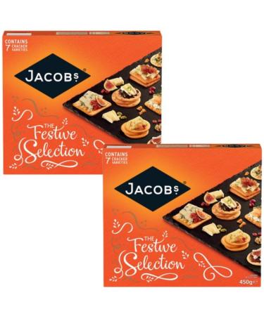Cheese Biscuits Bundle with Jacobs Cheese Biscuits 450g (2 Pack)