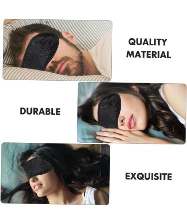 48 pcs Silk Sleep Masks Set - Satin Eye Covers for Men - Black Blindfold for a Good Night's Sleep - Buy Online on GoSupps.com