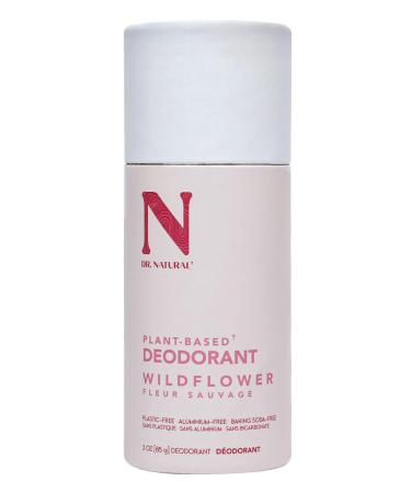 Dr. Natural Deodorants Stick - Wildflower For Unisex 3 oz Deodorant Stick
