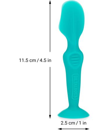 Dr. Talbot's Diaper Cream Silicone Brush with Suction Base & Hygienic Case - Aqua, Mini Size - Buy Online on GoSupps.com