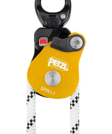 Petzl Spin L1 Simple Pulley - High Output & Lightweight - Yellow | Walker One Size - Buy Online on GoSupps.com