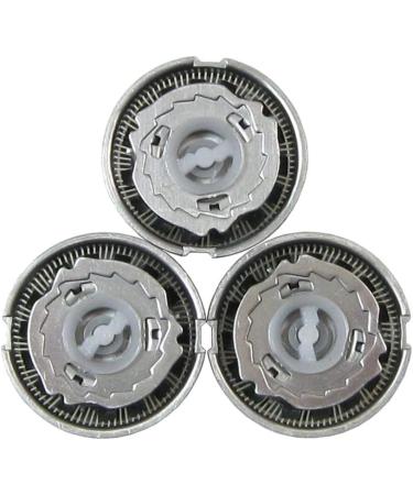 Trade Shop 3x Shaving Head Compatible with Philips Rota Action HP1622A HP1711 HP1718 HP1719 HP1722A HP1722B - 3 Pack Razor Blades for Superior Shaving Performance - Buy Online on GoSupps.com