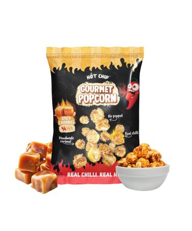 Gourmet Popcorn Spicy Caramel HOT CHIP 120g