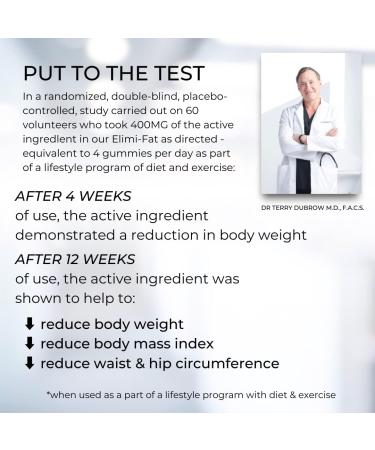 Consult Health ELIMI-Fat Weight Management Gummies - Citrus Burst 120 Gummies (30 Servings) - Apple Cider Vinegar & Blood Orange Extract - Buy Online on GoSupps.com