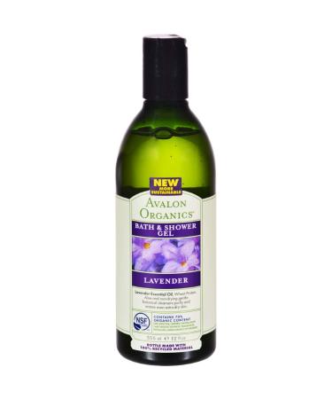 Avalon Organics Bath and Shower Gel Lavender - 12 fl oz