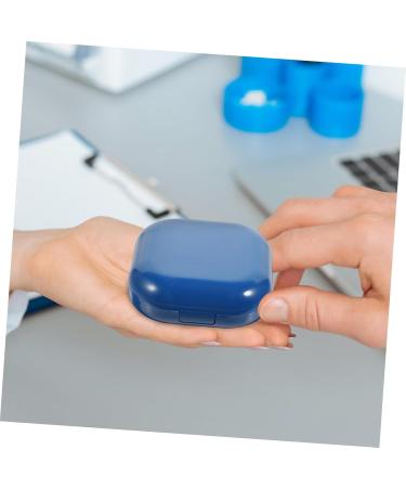 Solustre Contact Lens Case - 2 Sets Lens Container & Fashion Make-Up Mirror Box for International Shipping - Buy Online on GoSupps.com