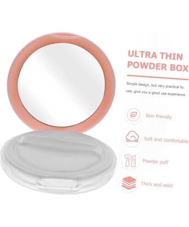FOMIYES 2pcs Powder Box Cosmetics Makeup Powder Holder Loose Powder Cases 3g Ultra Thin Distribution Box Pink 7.6X1.6X1.6CM - Buy Online on GoSupps.com