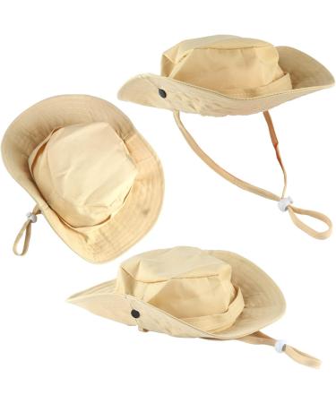 Fransande Outdoor Adventure Kit: Khaki Cargo Vest & Hat for Kids | Durable Role Play Discovery Costume - Buy Online on GoSupps.com
