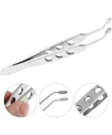 Osaladi Meibom Gland Expresser - Stainless Steel Eye Blind Massage Tweezers for Dry Eyes | Professional Facial Care Pliers - Buy Online on GoSupps.com