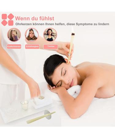 Buy Oyach 36-Pack Ear Candles | Non-Toxic Beeswax Ear Candles for Ear Cleaning & Relaxation | Fragrance-Free & Safe for Women & Men - Buy Online on GoSupps.com