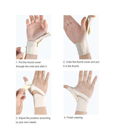 YOXIER Tendon Sheath Wrist Brace for Pain Relief Protector Thumb Injuries Sleeve Support Discomfort Keyboard Players Protective Healing Skin A - Buy Online on GoSupps.com