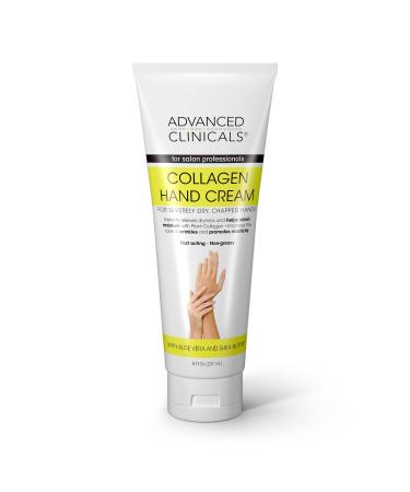 Advanced Clinicals Collagen Hand Cream  8 fl oz (237 ml)