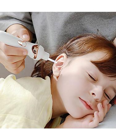 Tweddy Smart Ear Wax Remover Tweddy Smart Ear Wax Vacuum Tweddy Smart Earwax Remover Ear Wax Removal Tool Ear Cleaner Earwax Removal Kit with Light for Children Adult (2*White) - Buy Online on GoSupps.com