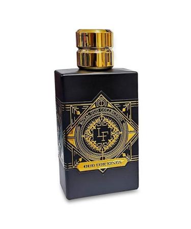 Khadlaj La Fede Oud for Kings Eau De Parfum Spray Men 2.7 Ounce Oud For Kings 2.7 Ounce (Pack of 1)