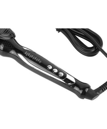 Curling Wand Multifunctional Easy To Use Ceramic Coating Ceramic Curling Iron for Home Travel (Black) - Buy Online on GoSupps.com