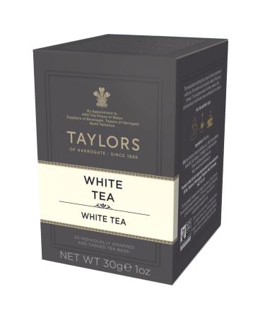 Taylors of Harrogate White Tea 20 Teabags - Buy Online on GoSupps.com