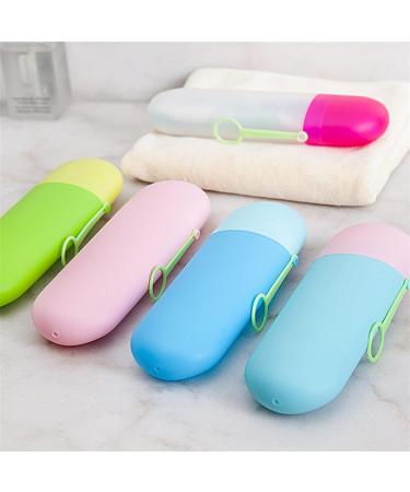 Digjobk Toothbrush Mug & Portable Travel Case | Bathroom Products | Toothpaste Holder & Toothbrush Container - Buy Online on GoSupps.com