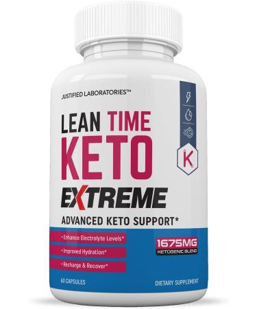 (10 Pack) Lean Time Extreme Keto Pills 1675MG New & Improved Formula Contains Apple Cider Vinegar Extra Virgin Olive Oil Powder Green Tea Leaf 600 Capsules - Buy Online on GoSupps.com