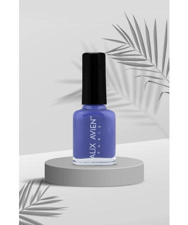 Alix Avien Paris Nail Polish Fast Drying Long Lasting Shade Fast Drying Long Lasting Shade 42 Blue - Buy Online on GoSupps.com