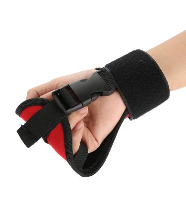 Finger Splint Brace ability Finger Anti Spasticity Rehabilitation Auxiliary Training Gloves for Stroke Hemiplegia Patient and Athlete Finger Rehabilitation Universal Single Hand Grip(Snap-on gloves)