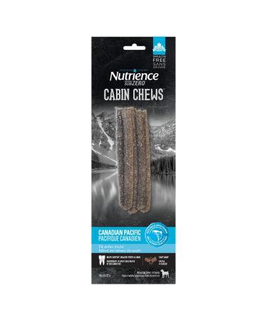 Nutrience Grain-Free Sub-Zero Cabin Chews Antler Sticks Dog Treats Canadian Pacific Salmon 5 pcs 110 g (3.9 oz)