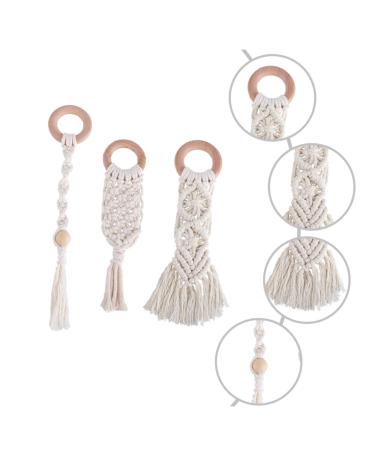 Safigle Kieletzeiten: 9-Piece Wooden Baby Teething Toys - Natural Bite Sticks for Soothing Gums - Buy Online on GoSupps.com