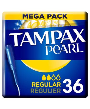 Tampax Pearl Regular Tampons Applicator